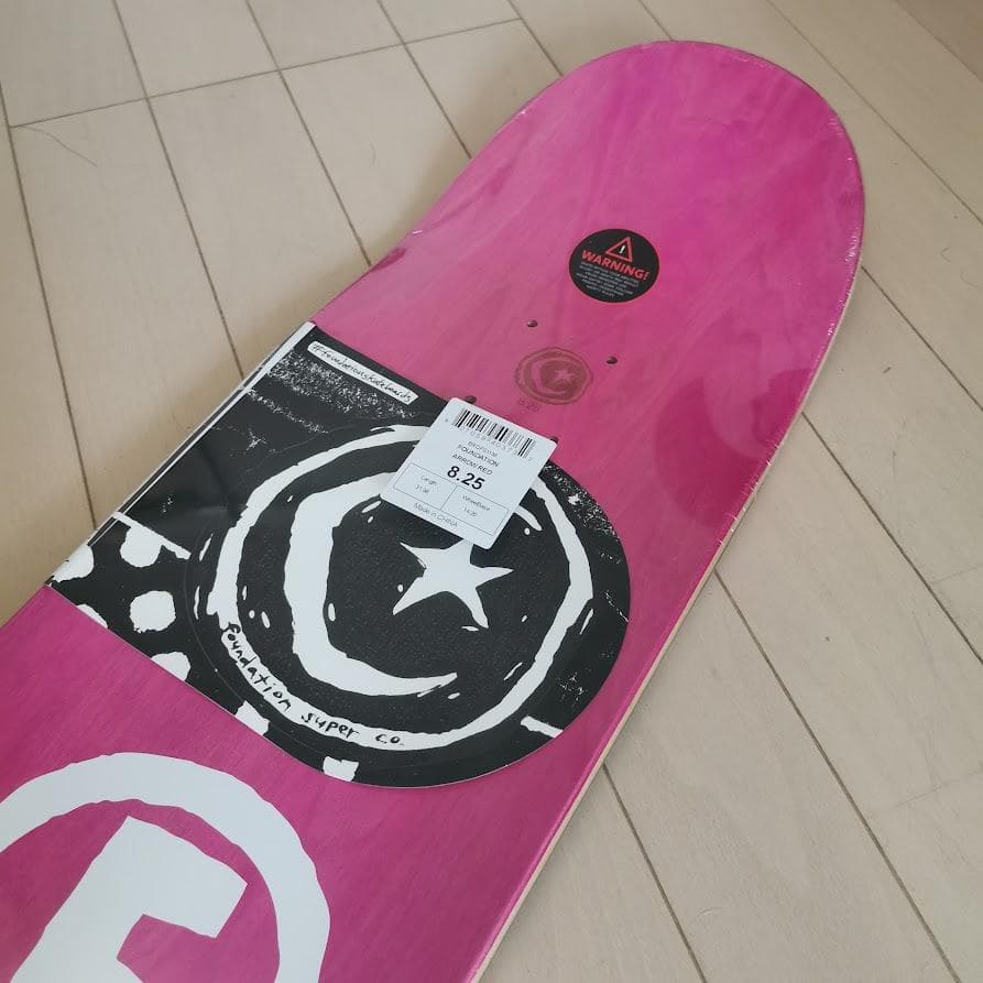 Foundation スケボー スケートボードデッキ 8.25インチ