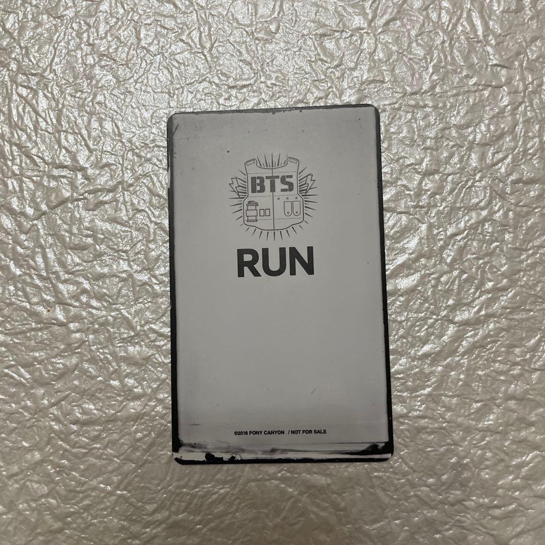 BTS JUNG KOOK RUN リリイベ手渡しトレカ