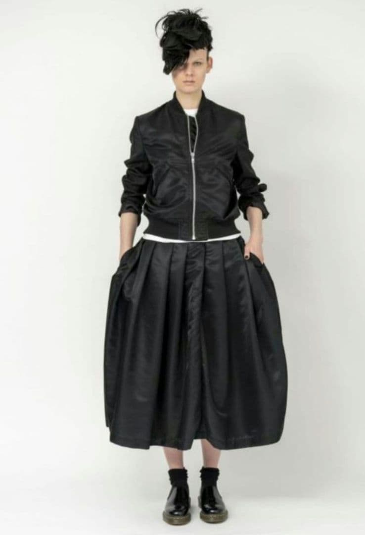 【極美品】ブラックコムデギャルソン MA-1 ドッキング ジャケット M 黒