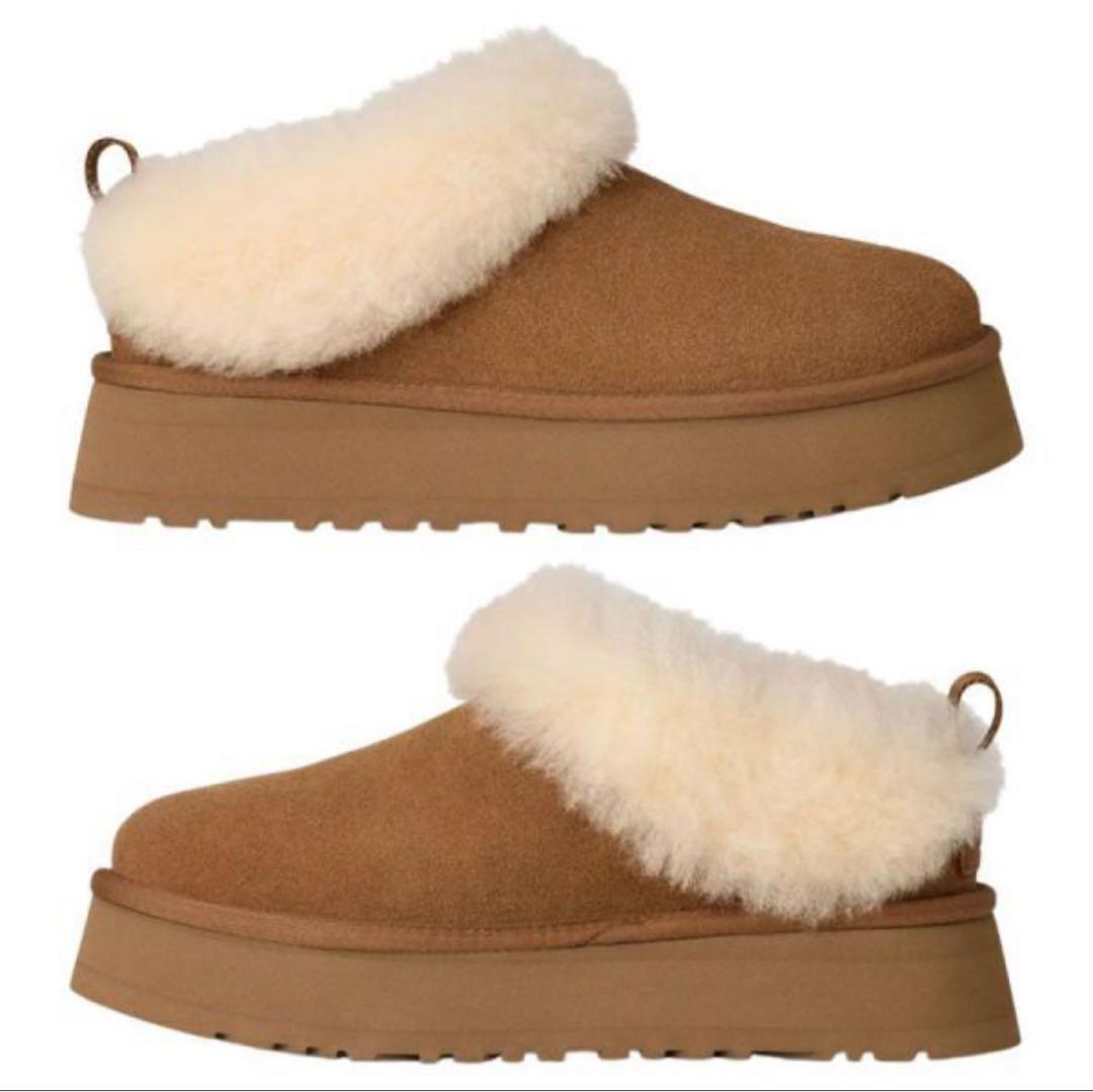 ★新品未使用★ UGG アグ Tazzelle（タゼル）厚底チェスナット25cm