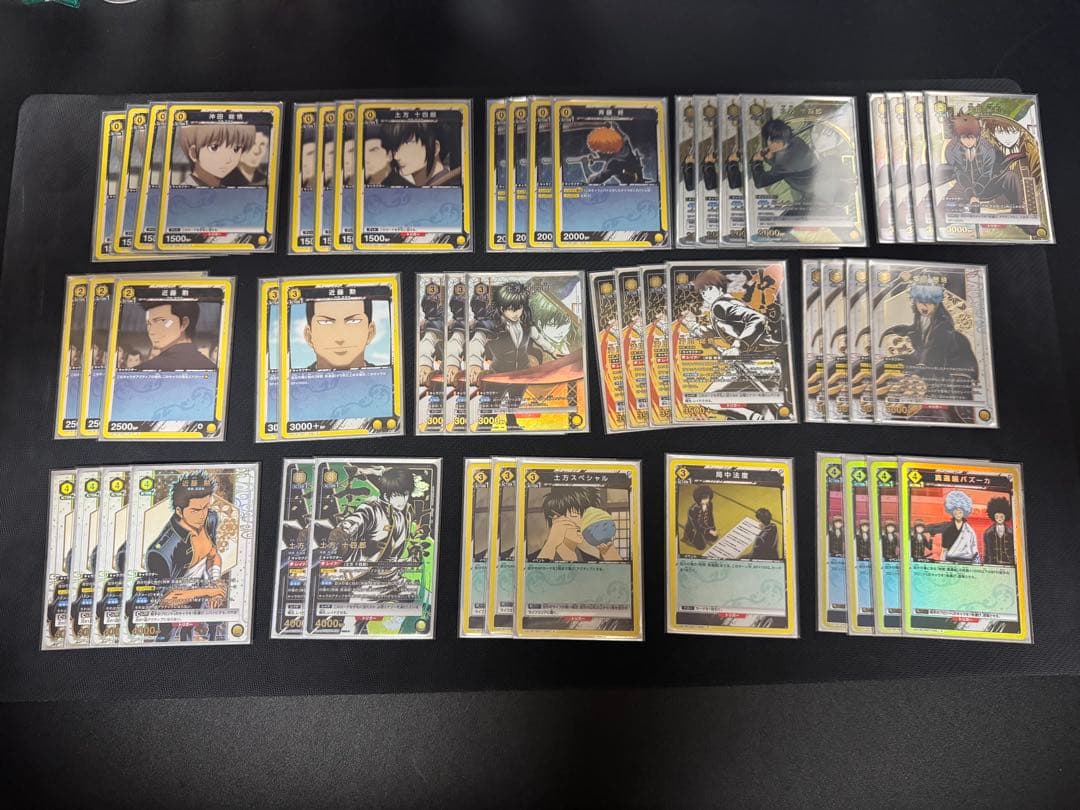 ユニオンアリーナ ユニアリ 銀魂 真選組 フルパラ デッキ パラレル ユニチケ