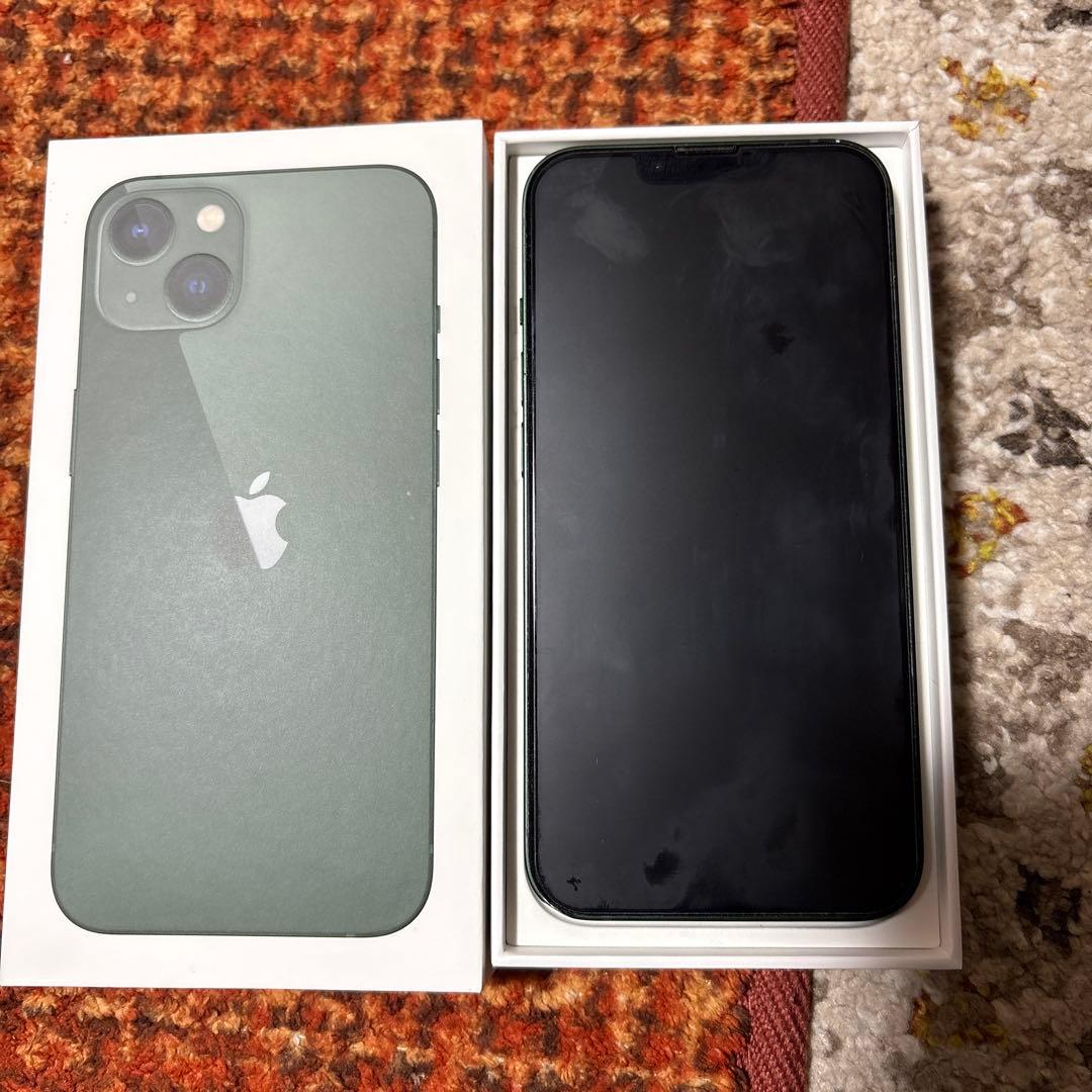 A*n様 Apple iPhone 13 ミッドナイトグリーン 本体