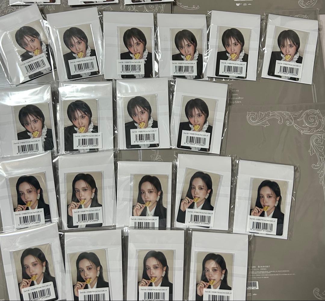 MISAMO JYP特典フォトカード付きアクリルスタンド 3種