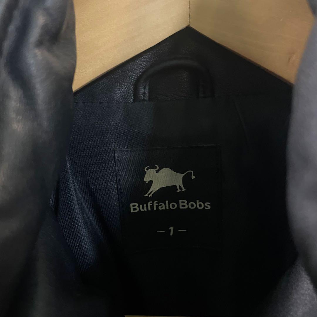 00s バッファローボブズ 羊革 シングルライダースジャケット ファントム
