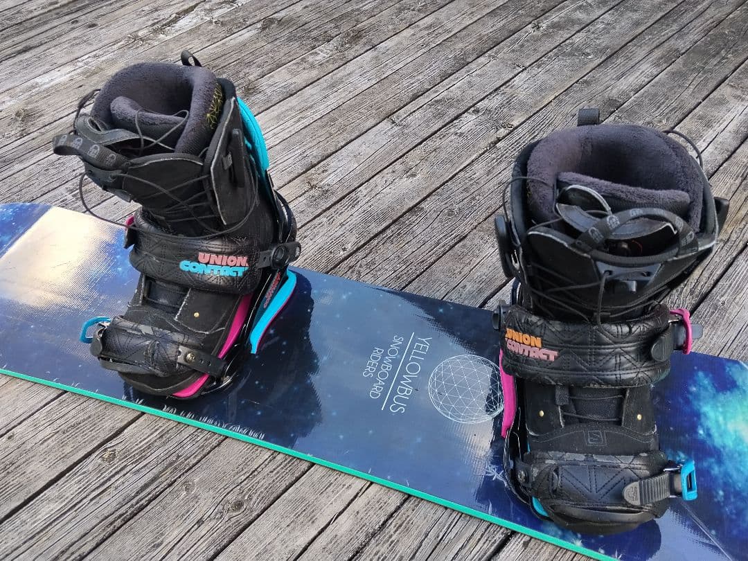 スノーボード3点セット YELLLOBUS 140 UNION ブーツ 23.5