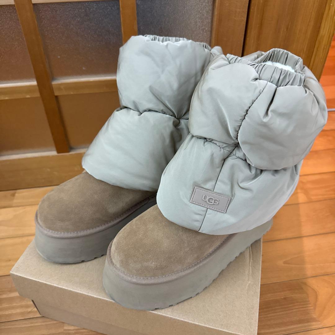 UGGクラシック ミニ ディッパー パッファー　23cm ブラウン