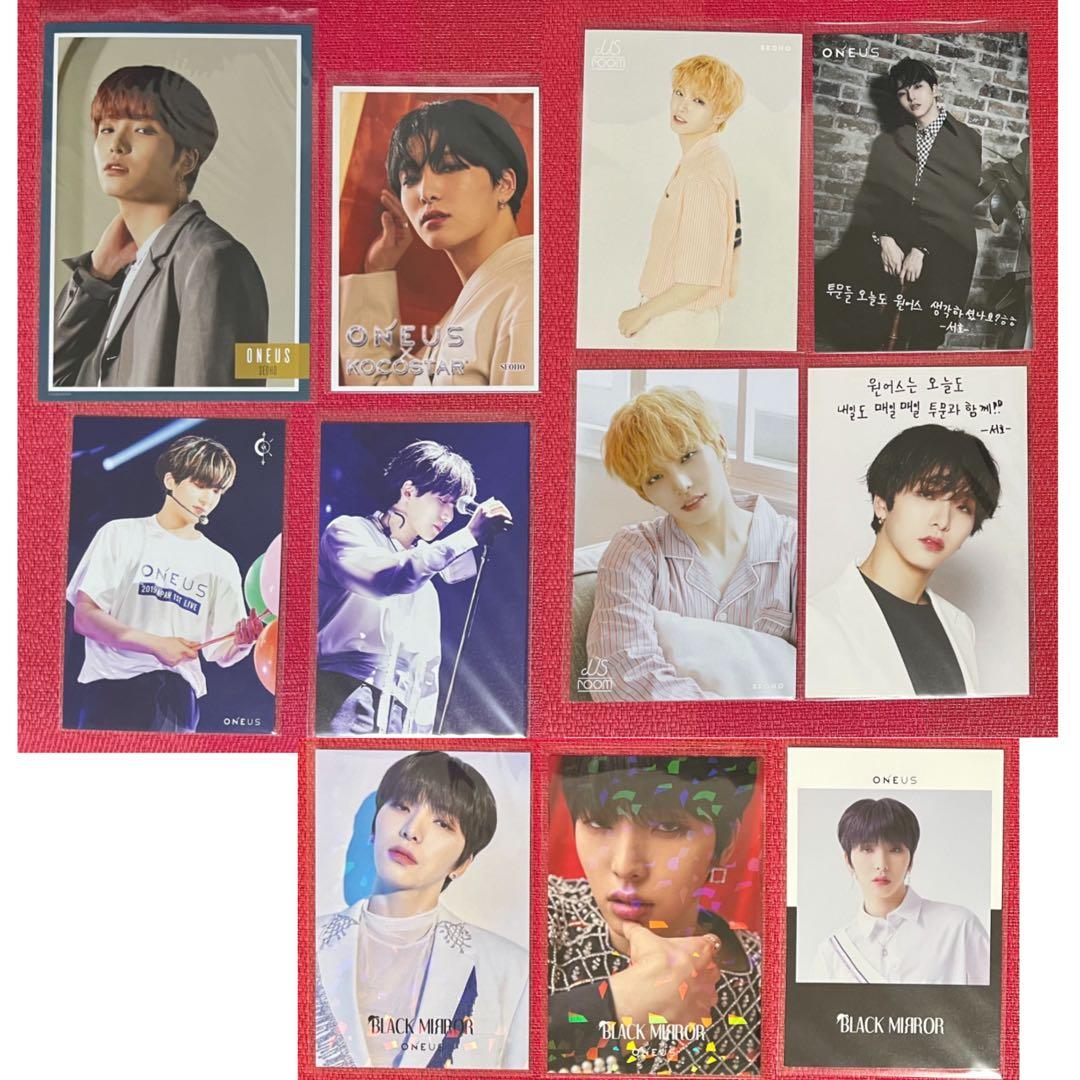 ONEUS ソホ ポストカード 11点 セット トレカ SEOHO 서호