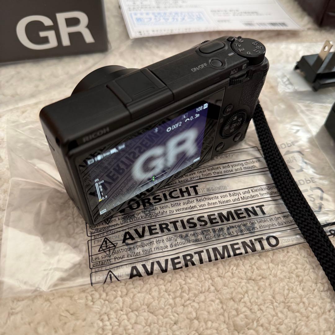 【保証書あり/極美品】RICOH GRⅢx GR3x リコー