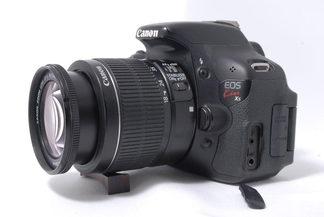 一眼レフデビューに✨Canon EOS Kiss X5✨手ぶれ補正レンズ！自撮り