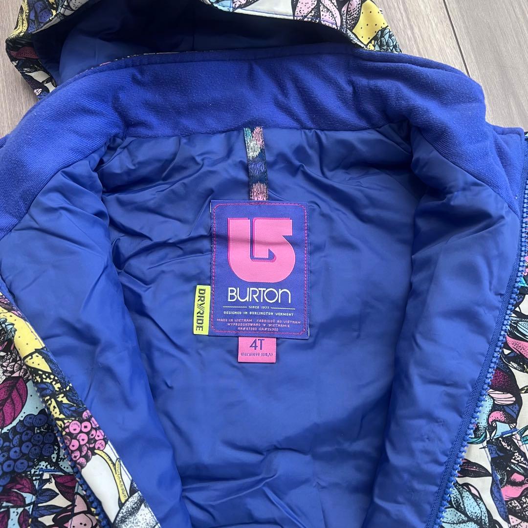 BURTON 子ども用スノーウェア 4T スキーウエア
