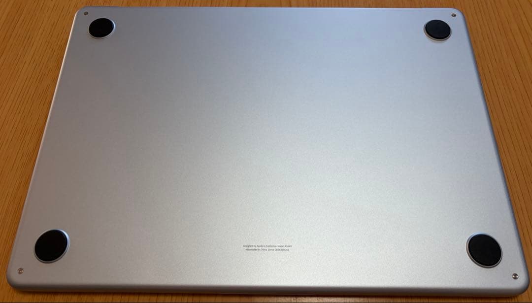 【美品】MacBook Air M4 16GB/512GB スカイブルー