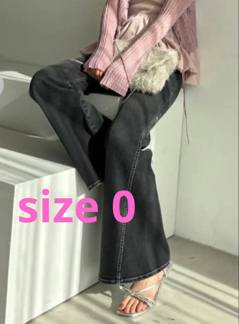 Sustainableストレッチフレアデニムパンツ