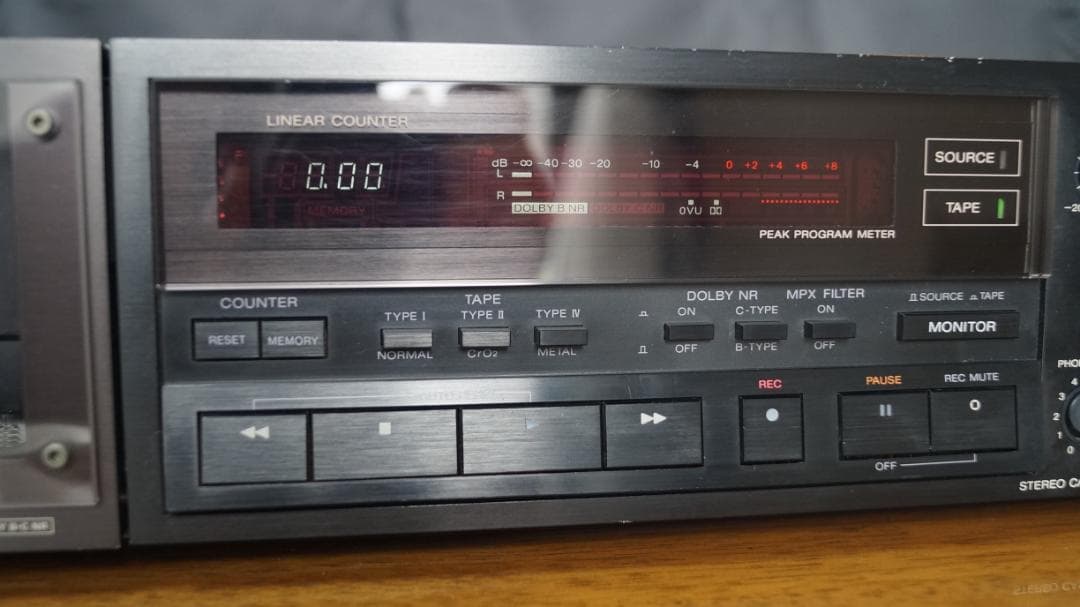 【中古】3ヘッドカセットデッキ「SONY TC-K333ES」