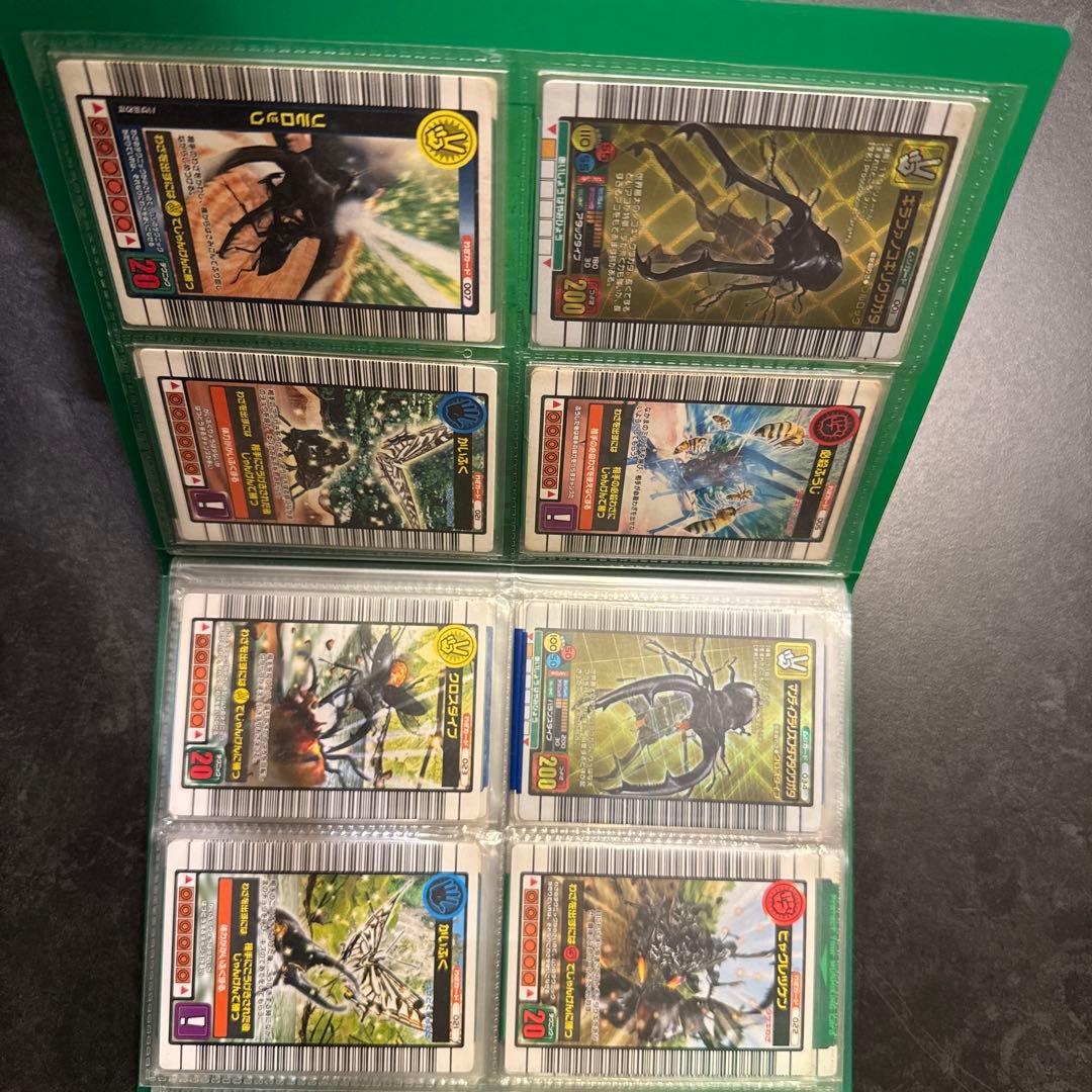 ムシキングカード　セット