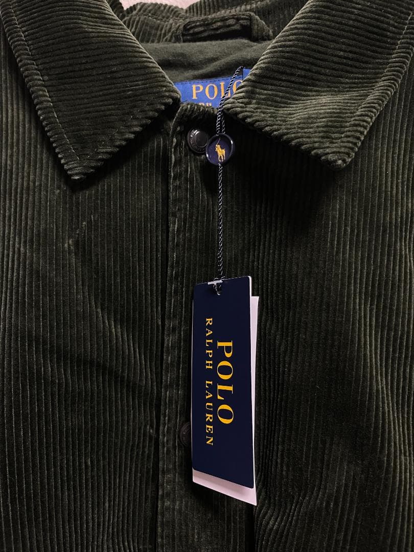 定価41800円 新品 ポロラルフローレン コーデュロイ コーチ ジャケット