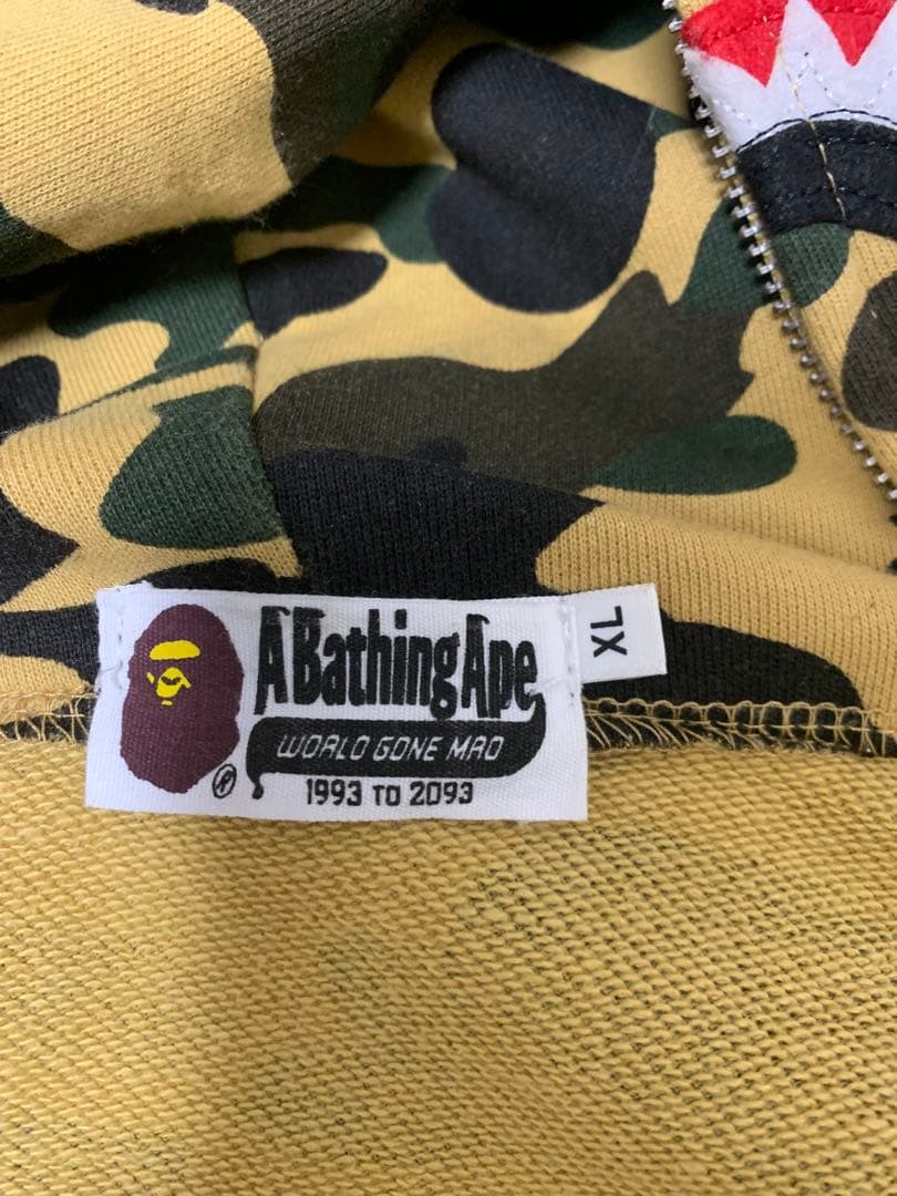 中村さん専用　 A BATHING APEカモフラージュ パーカーシャーク
