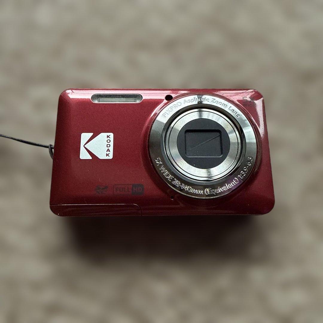 Kodak PIXPRO FZ55 赤 コダック レッド（SDカードおまけ）