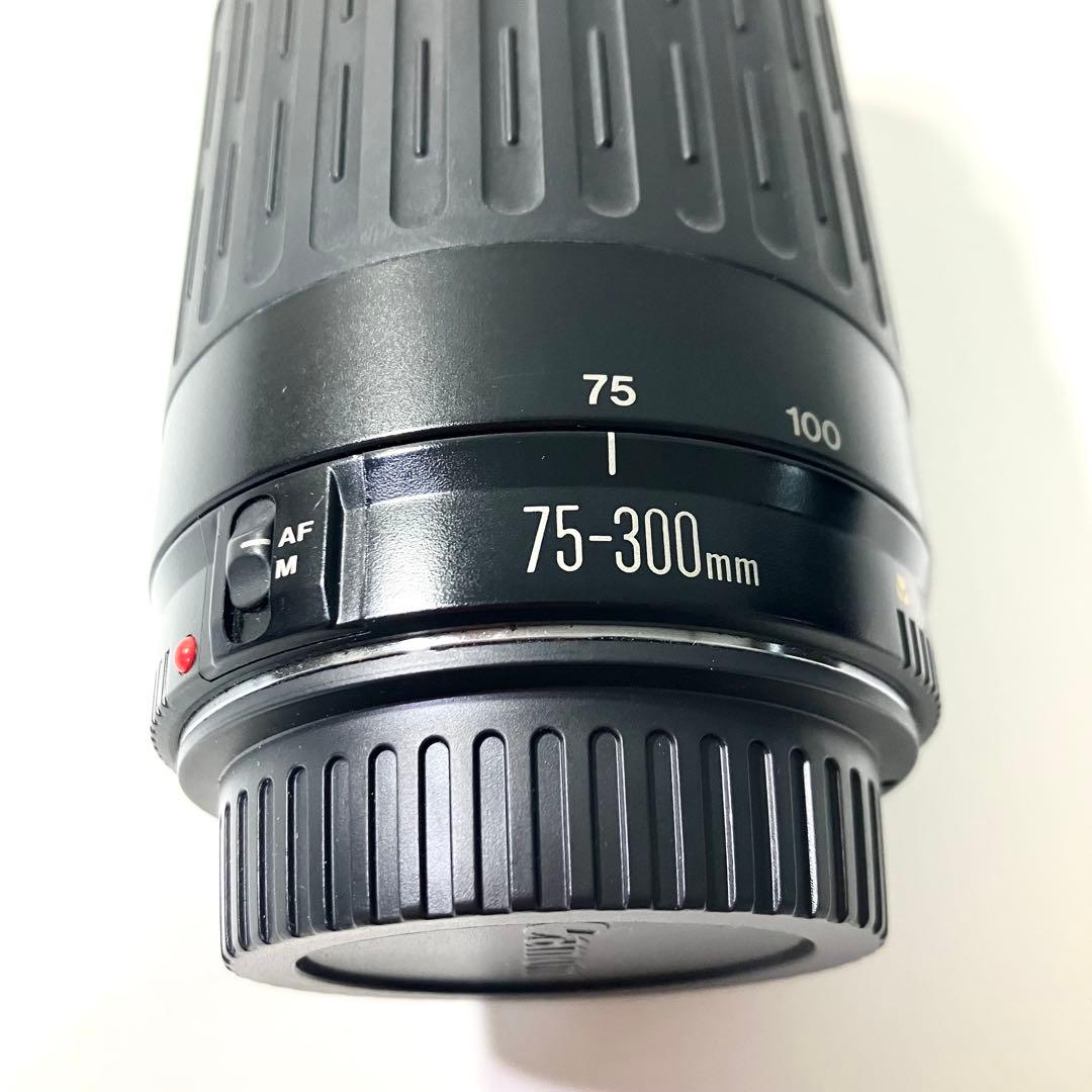 【美品】 Canon EF 75-300mm キャノン 望遠レンズ カメラ