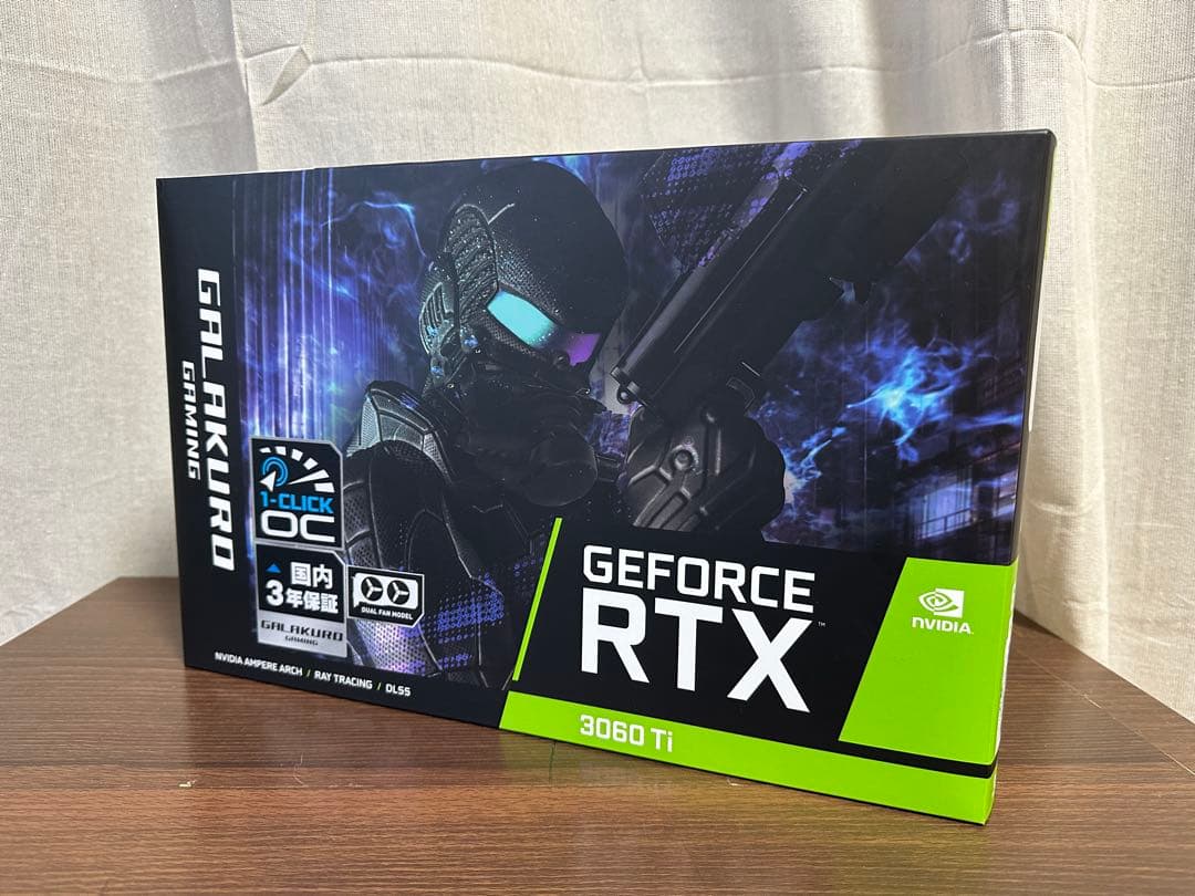 玄人志向　GEFORCE RTX3060Ti/8GB