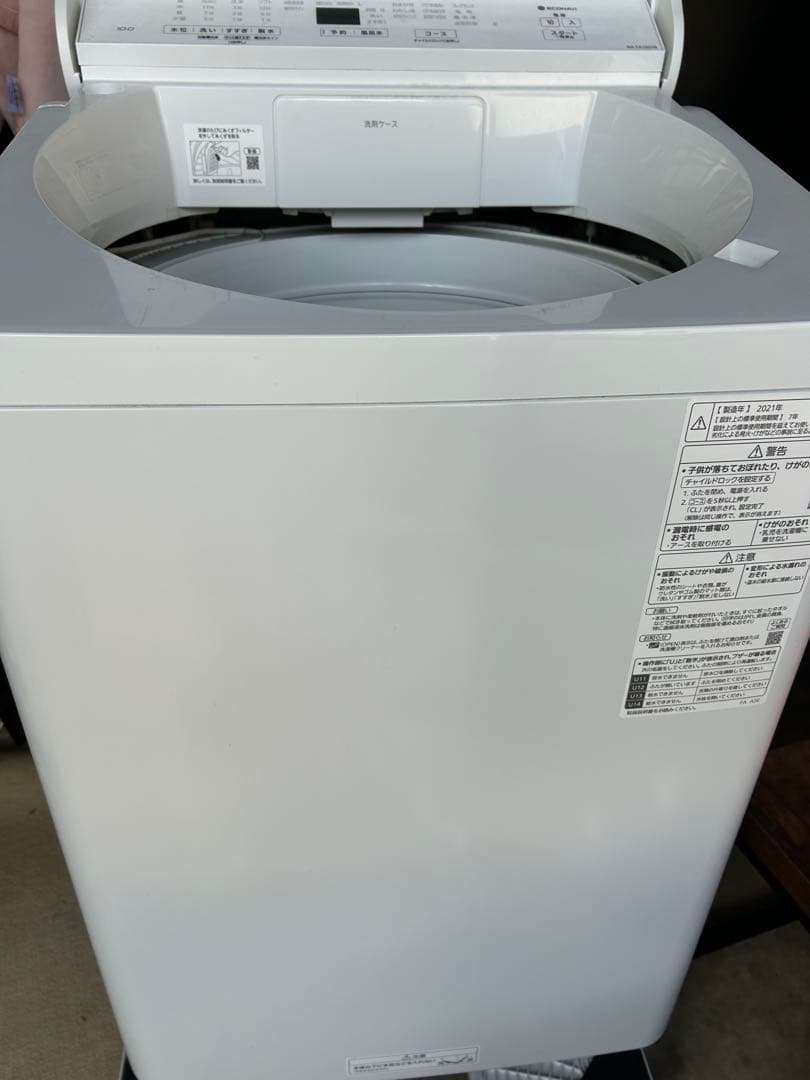 Panasonic 洗濯機　NA-FA100H8 2021年製