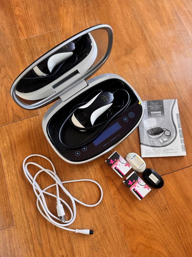 ケノン 脱毛器 ★カートリッジ4個付き