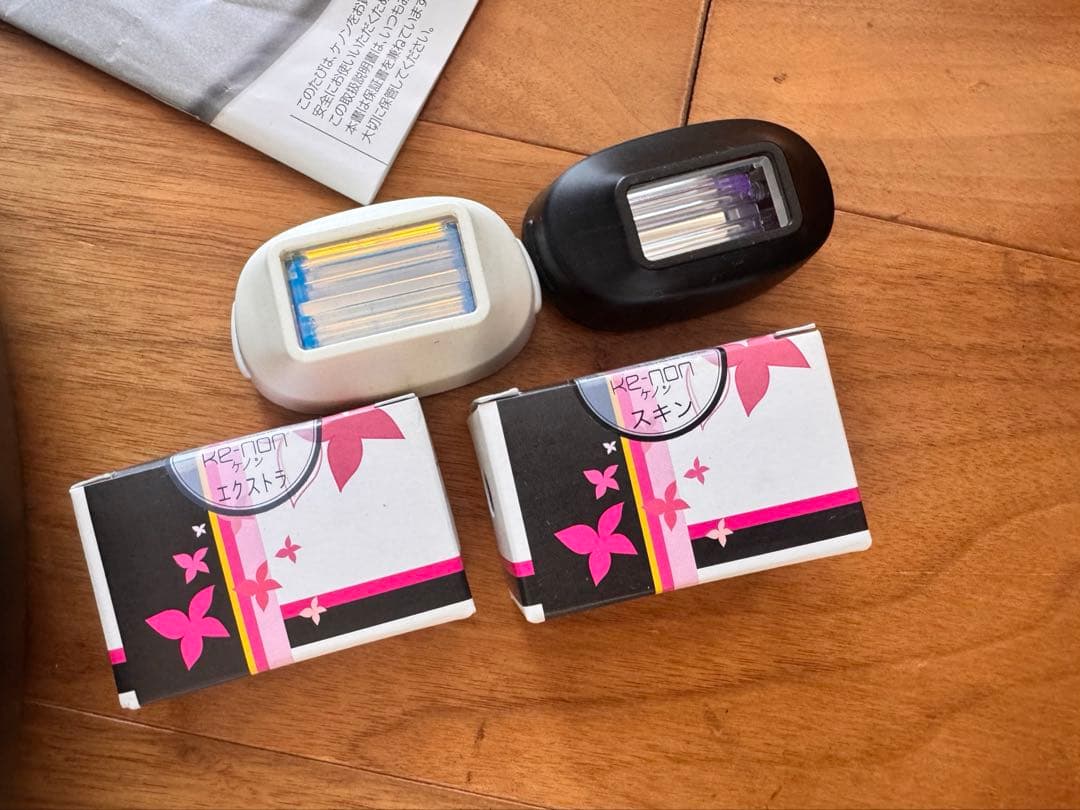 ケノン 脱毛器 ★カートリッジ4個付き