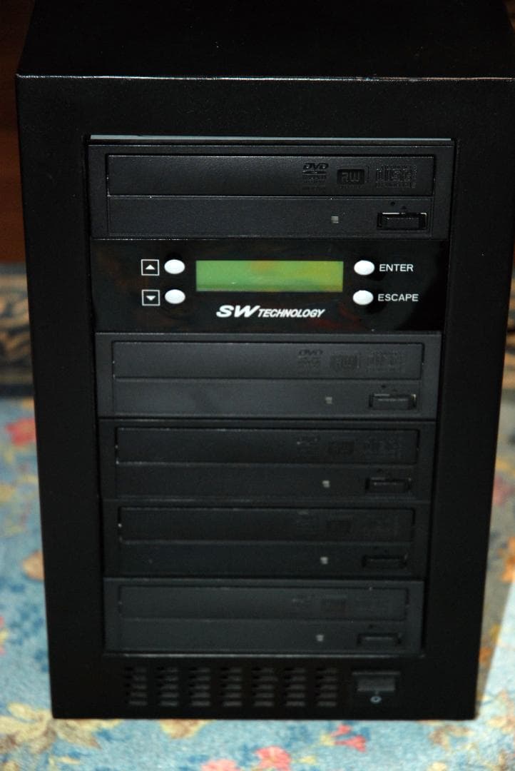 SW TECHNOLOGY DVDデュプリケーター 5ドライブ