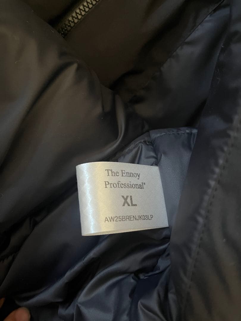 ENNOYとスタイリスト私物 PADDED NYLON SET UP XL