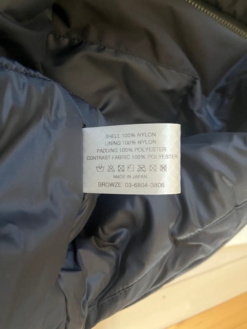 ENNOYとスタイリスト私物 PADDED NYLON SET UP XL