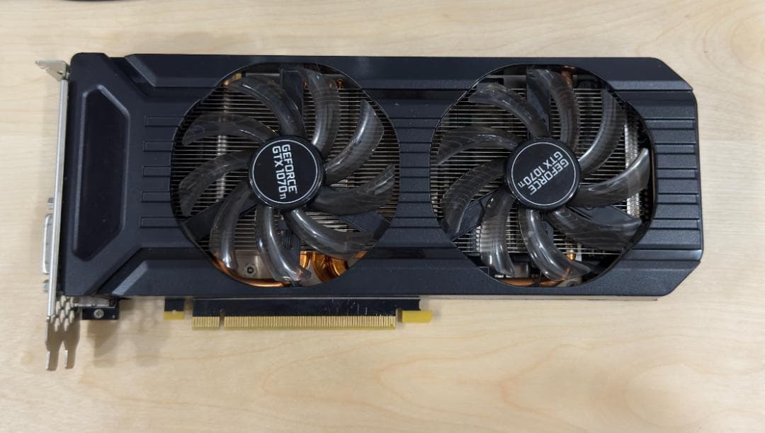 Palit GeForce GTX1070 Ti 8GB グラフィックボード
