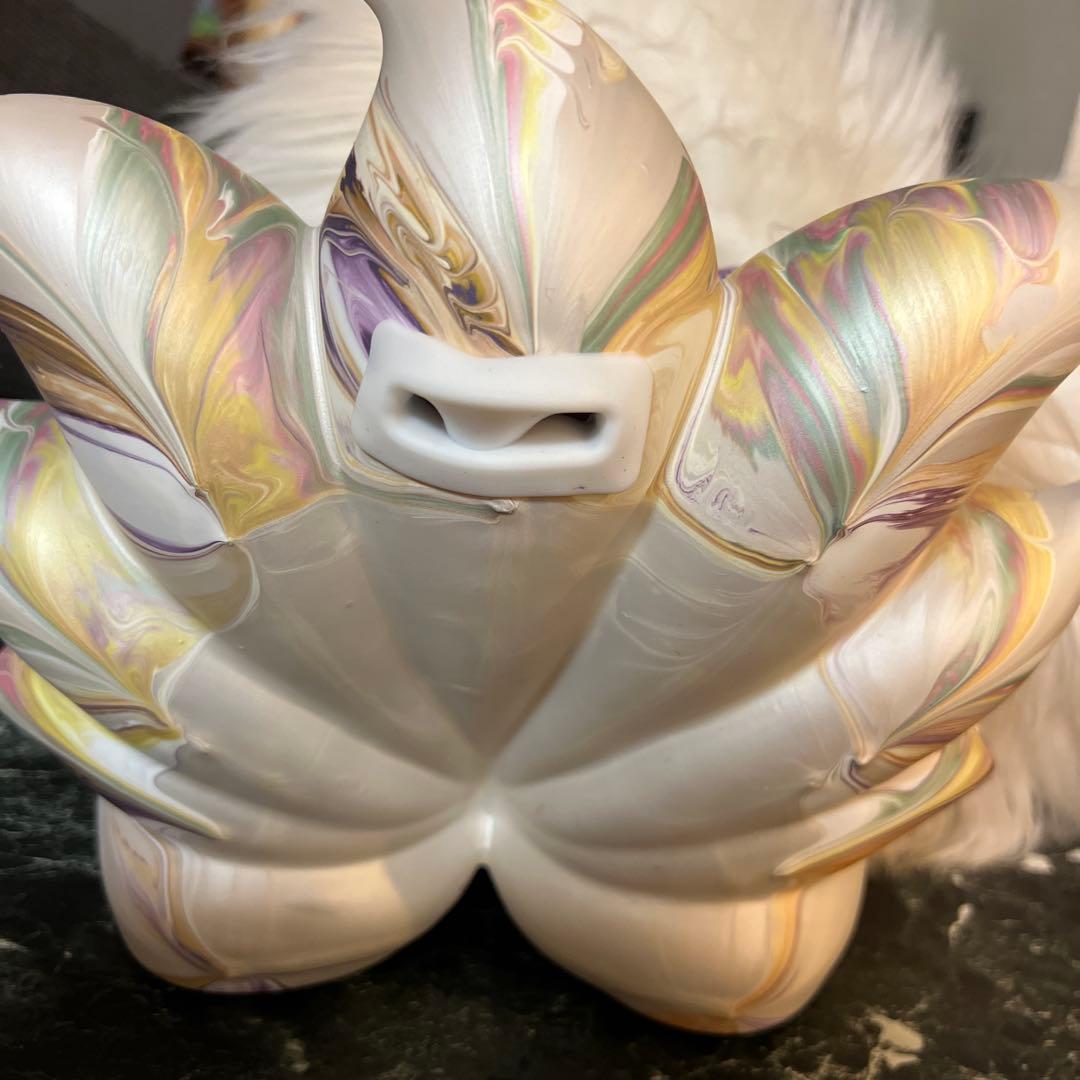 流体アート　ベアアート　九尾　特大サイズ