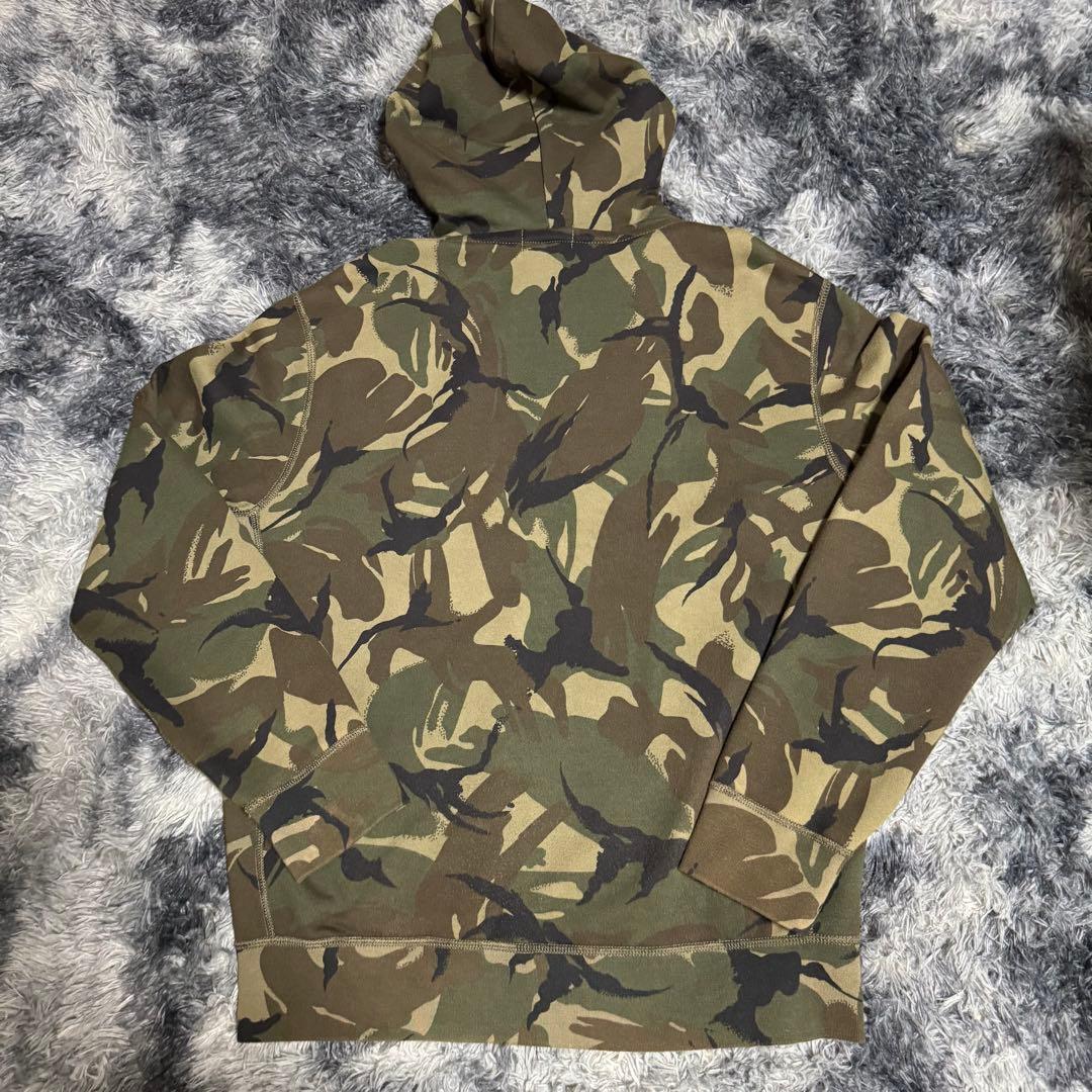 【希少】Polo Ralph Lauren迷彩 ジップアップパーカー Mサイズ