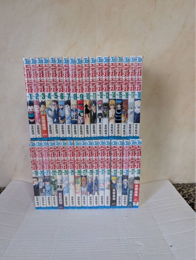 HUNTER×HUNTER 全巻　ハンターハンター　1-38巻