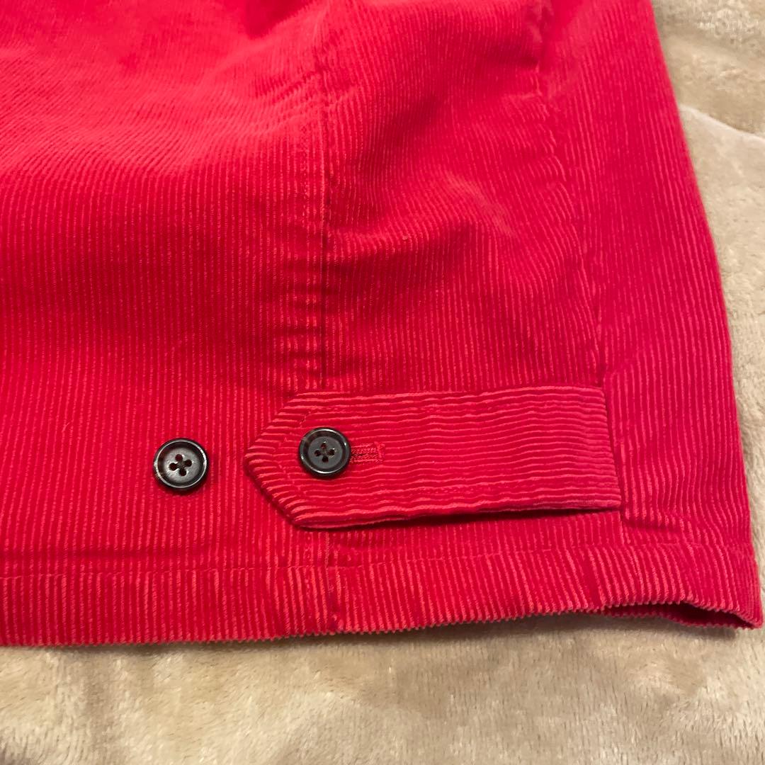 ◯ポロ・ラルフ・ローレン 赤 コーデュロイ スウィングトップ