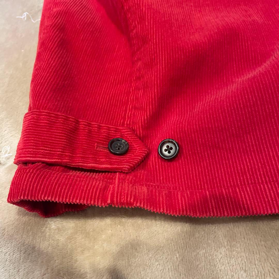 ◯ポロ・ラルフ・ローレン 赤 コーデュロイ スウィングトップ