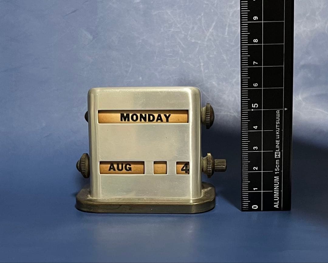 【美品】ヴィンテージ　コンパクト万年カレンダー