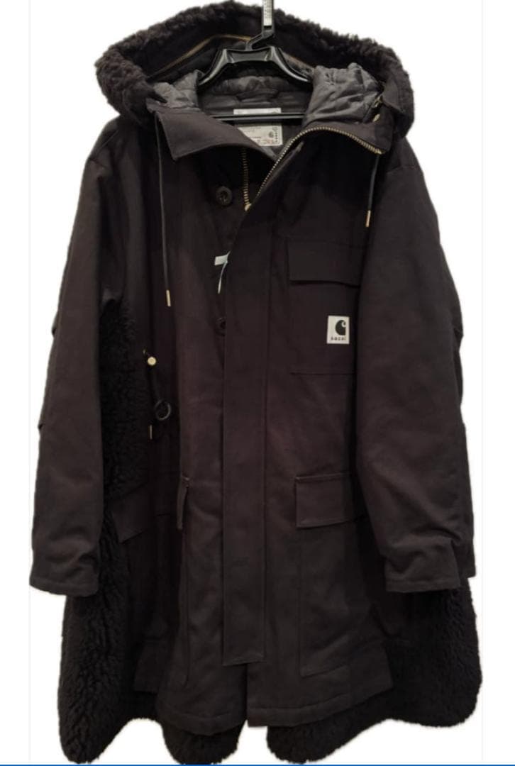 23AW sacai×Carhartt WIPシベリアンパーカー size3