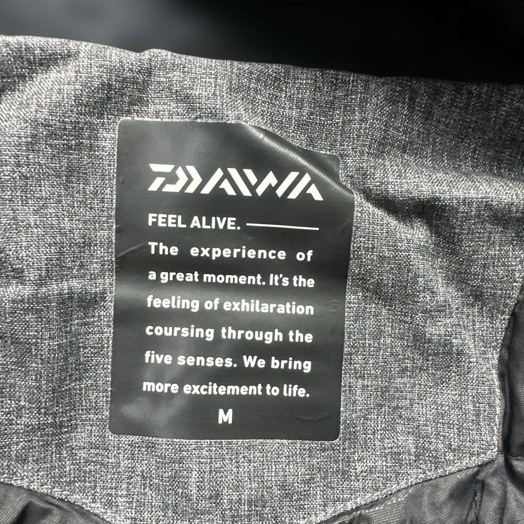 DAIWA ダウンジャケット フィッシング アウトドア サイズM グレー系