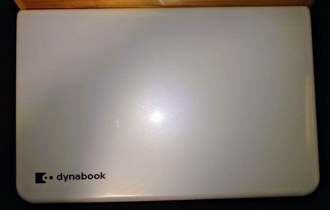 Toshiba Dynabook 15.6 SSD64GB換装済【ホワイト】艶有
