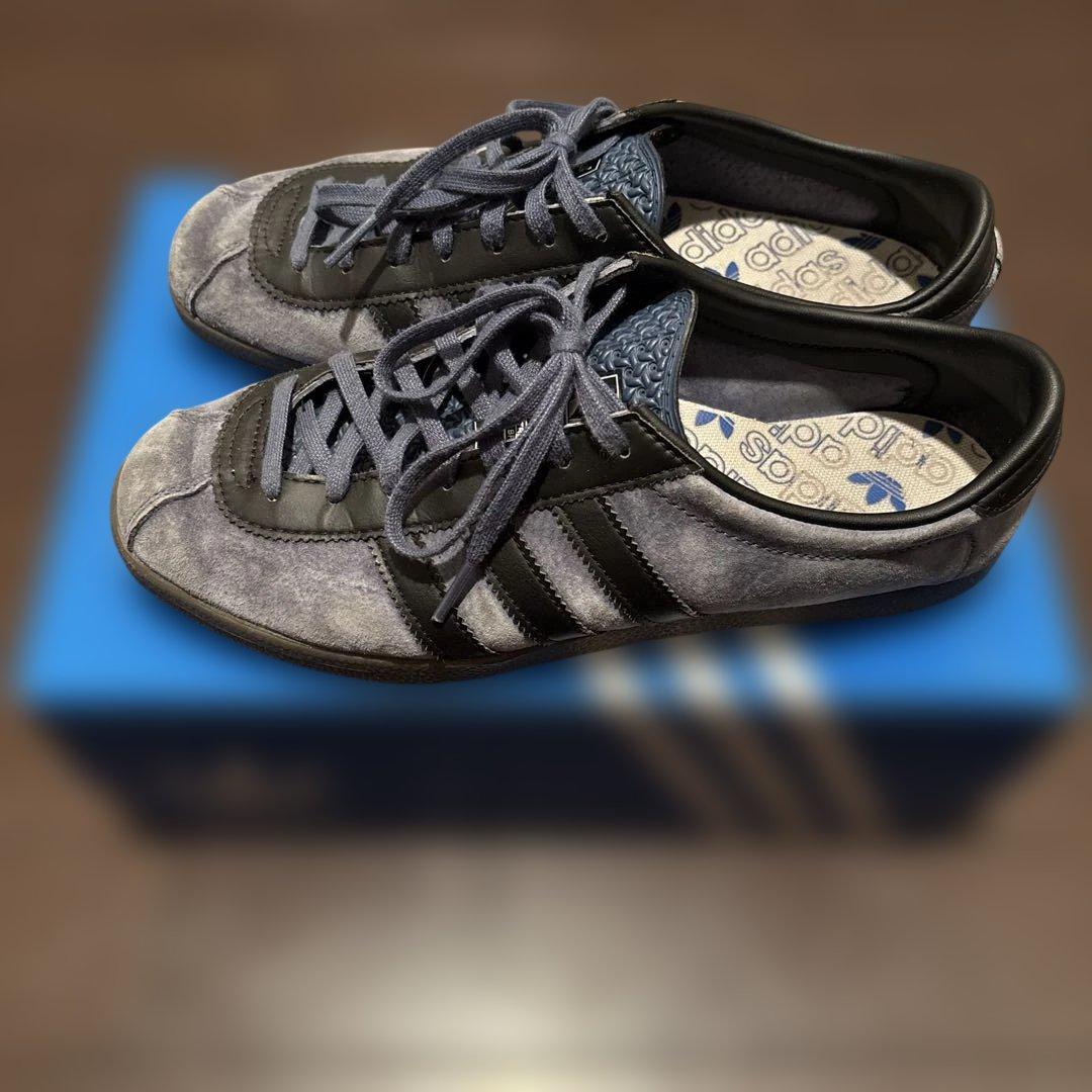 【希少】adidas LONDON 天然皮革 スエード 本革 完売モデル 箱あり