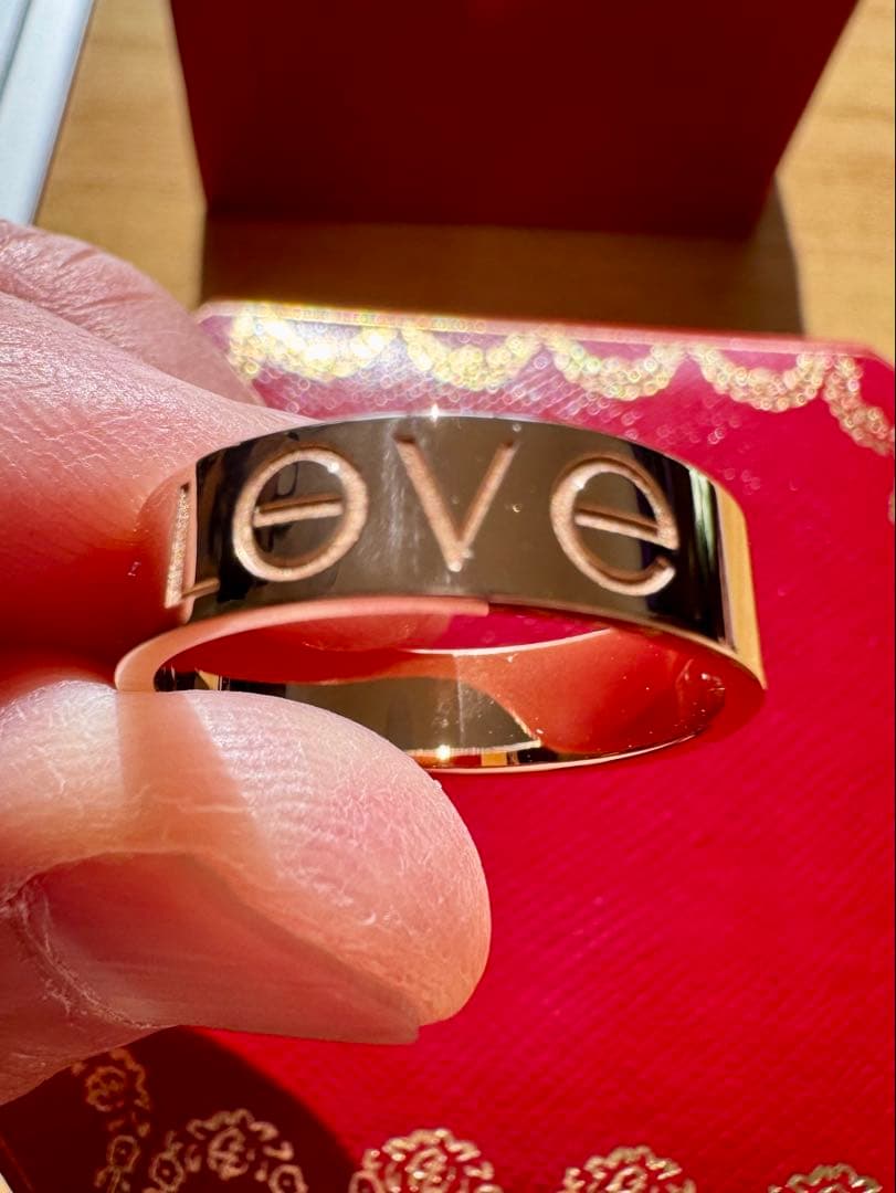 Cartier ラブリング2006年限定（LOVE刻印2006年のみ）サイズ59