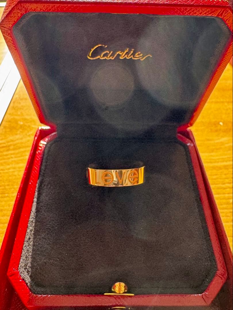 Cartier ラブリング2006年限定（LOVE刻印2006年のみ）サイズ59