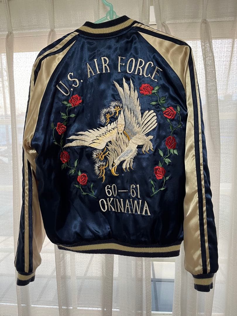 テーラー東洋　スカジャン　虎✖️鷲　S