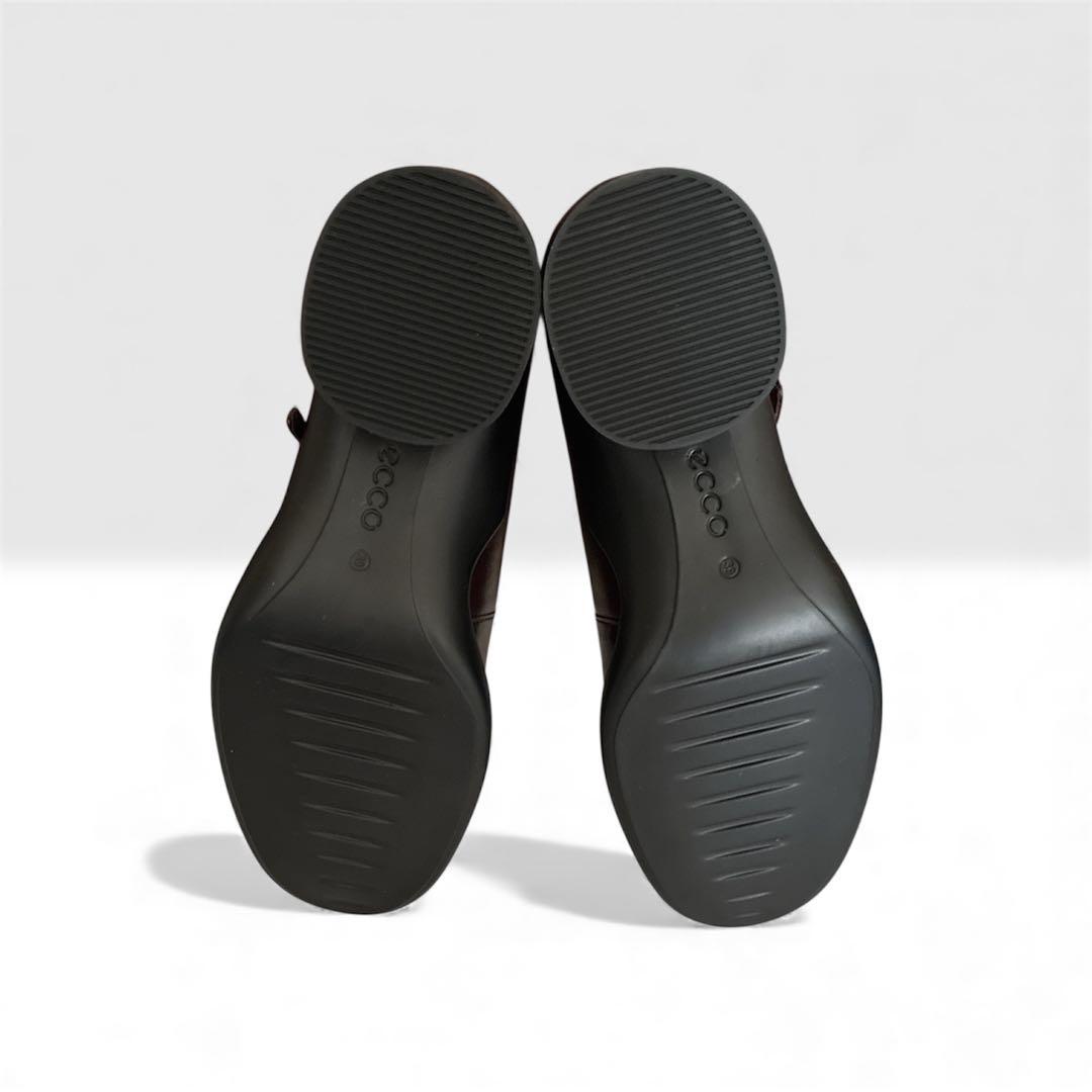 ゆ*。様 ★美品★eccoスカルプテッド LX35 パンプス ストラップ付24.