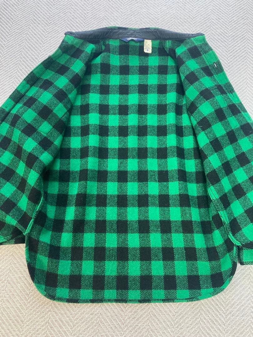 Woolrich 80年代チェックネルシャツ USA製 ウールリッチM