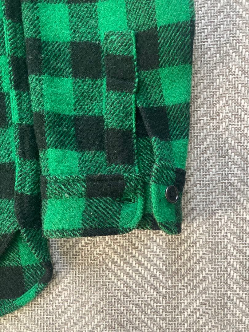 Woolrich 80年代チェックネルシャツ USA製 ウールリッチM