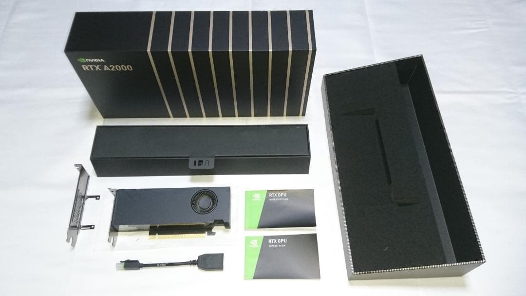 RTX A2000 全付属品完備 【S/N:**********687】