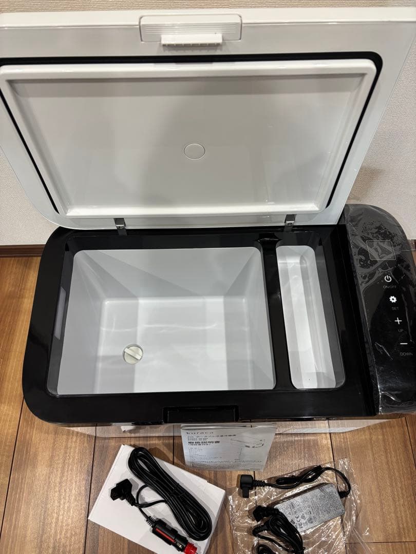 ポータブル冷蔵冷凍庫20l クラカ2024年製