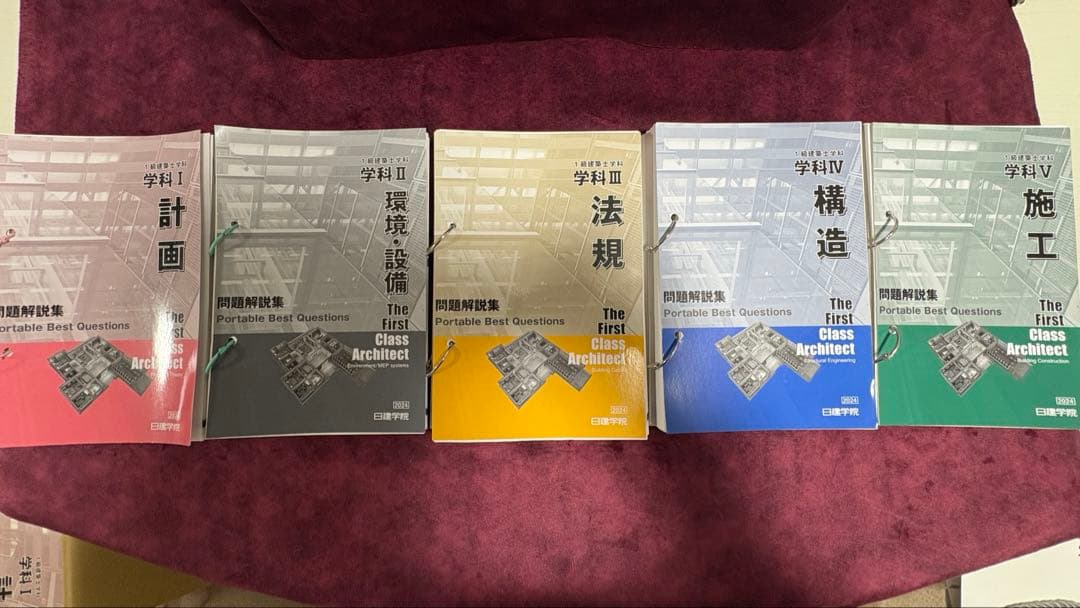 2024年度 1級建築士参考書