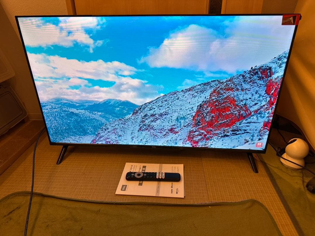 24年製未使用近！TCL　40S54H　スマートテレビ　チューナーレス　40型